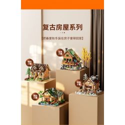 LUMIBRICKS FUNWHOLE F9035 9035 TÚP LỀU TRÊN NÚI bộ đồ chơi xếp lắp ráp ghép mô hình Creator Sáng Tạo 2255 khối