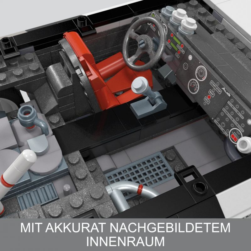 MEGA BLOKS HRY20 HOT WHEELS AUDI 90 QUATTRO IMSA GTO bộ đồ chơi xếp lắp ráp ghép mô hình Creator Sáng Tạo 973 khối