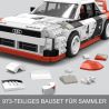 MEGA BLOKS HRY20 HOT WHEELS AUDI 90 QUATTRO IMSA GTO bộ đồ chơi xếp lắp ráp ghép mô hình Creator Sáng Tạo 973 khối