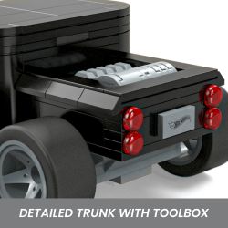 MEGA BLOKS HRY17 HOT WHEELS MẪU XE FORD ĐÃ ĐƯỢC SỬA ĐỔI tỷ lệ 1:24 bộ đồ chơi xếp lắp ráp ghép mô hình Speed Champions Racing Cars HOT WHEELS BONE SHAKER VEHICLE Đua Xe Công Thức 334 khối