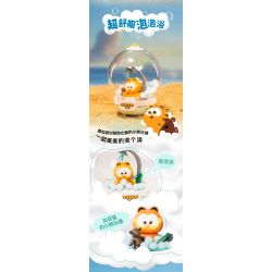 PANTASY 86803 QUẢ CẦU PHA LÊ GIA ĐÌNH GARFIELD BÁNH SINH NHẬT bộ đồ chơi xếp lắp ráp ghép mô hình Movie & Game GARFIELD FAMILY Phim Và Trò Chơi 300 khối