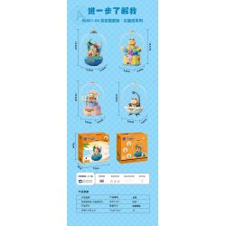 PANTASY 86803 QUẢ CẦU PHA LÊ GIA ĐÌNH GARFIELD BÁNH SINH NHẬT bộ đồ chơi xếp lắp ráp ghép mô hình Movie & Game GARFIELD FAMILY Phim Và Trò Chơi 300 khối