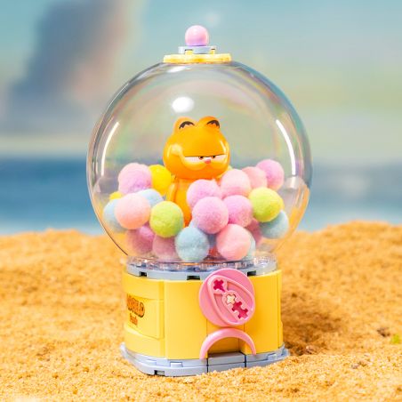 PANTASY 86804 QUẢ CẦU PHA LÊ GIA ĐÌNH GARFIELD MÁY GASHAPON VUI NHỘN bộ đồ chơi xếp lắp ráp ghép mô hình Movie & Game GARFIELD FAMILY Phim Và Trò Chơi 300 khối