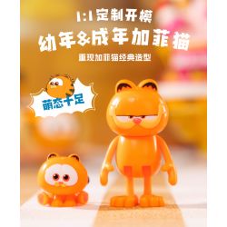 PANTASY 86804 QUẢ CẦU PHA LÊ GIA ĐÌNH GARFIELD MÁY GASHAPON VUI NHỘN bộ đồ chơi xếp lắp ráp ghép mô hình Movie & Game GARFIELD FAMILY Phim Và Trò Chơi 300 khối