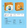 PANTASY 86804 QUẢ CẦU PHA LÊ GIA ĐÌNH GARFIELD MÁY GASHAPON VUI NHỘN bộ đồ chơi xếp lắp ráp ghép mô hình Movie & Game GARFIELD FAMILY Phim Và Trò Chơi 300 khối