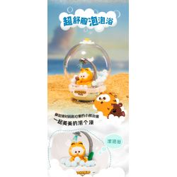 PANTASY 86801 QUẢ CẦU PHA LÊ CỦA GIA ĐÌNH GARFIELD ĐẢO GIẢI TRÍ bộ đồ chơi xếp lắp ráp ghép mô hình Movie & Game GARFIELD FAMILY Phim Và Trò Chơi 300 khối