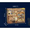 WEKKI 506303 BẢO TÀNG NGHỆ THUẬT ĐÊM HỘI HỌA ÁNH SÁNG TẠO CỦA CÁC BẬC THẦY bộ đồ chơi xếp lắp ráp ghép mô hình Arts & Crafts ARTIST'S NIGHT