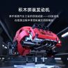 ONEBOT MITU MI OBFDJ18AIQI 18AIQI MẪU ĐỘNG CƠ V8 bộ đồ chơi xếp lắp ráp ghép mô hình Technic Kỹ Thuật Công Nghệ Cao Mô Hình Phương Tiện
