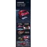 ONEBOT MITU MI OBFDJ18AIQI 18AIQI MẪU ĐỘNG CƠ V8 bộ đồ chơi xếp lắp ráp ghép mô hình Technic Kỹ Thuật Công Nghệ Cao Mô Hình Phương Tiện
