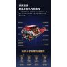ONEBOT MITU MI OBFDJ18AIQI 18AIQI MẪU ĐỘNG CƠ V8 bộ đồ chơi xếp lắp ráp ghép mô hình Technic Kỹ Thuật Công Nghệ Cao Mô Hình Phương Tiện
