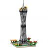LE YI 67011 VÒNG EO NHỎ QUẢNG CHÂU bộ đồ chơi xếp lắp ráp ghép mô hình Architecture Công Trình Kiến Trúc 538 khối