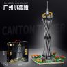 LE YI 67011 VÒNG EO NHỎ QUẢNG CHÂU bộ đồ chơi xếp lắp ráp ghép mô hình Architecture Công Trình Kiến Trúc 538 khối