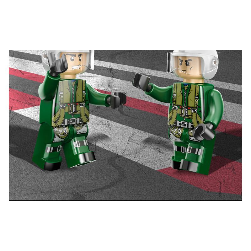 PanlosBrick 639026 Panlos Brick 639026 MÁY BAY NÉM BOM CHIẾN LƯỢC TẦM XA H-20 bộ đồ chơi xếp lắp ráp ghép mô hình Military Army Quân Sự Bộ Đội 1381 khối