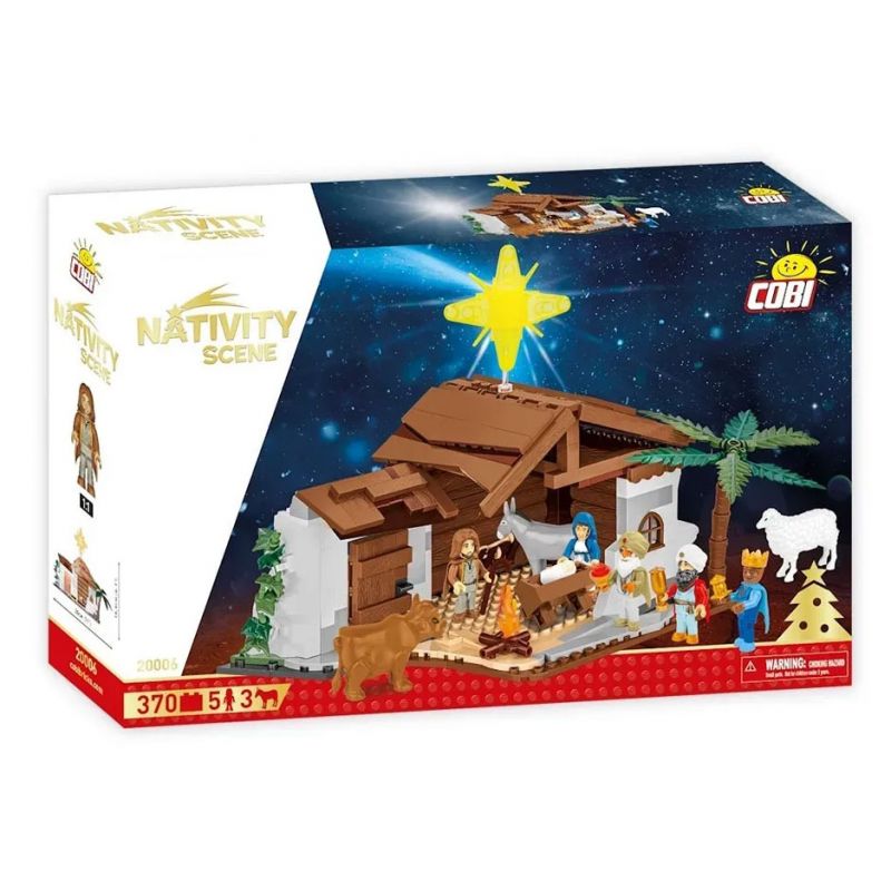 COBI 20006 CHÚA GIÊSU KITÔ ĐƯỢC SINH RA tỷ lệ 1:35 bộ đồ chơi xếp lắp ráp ghép mô hình Creator NATIVITY SCENE Sáng Tạo 370 khối COBI 20006 CHÚA GIÊSU KITÔ ĐƯỢC SINH RA tỷ lệ 1:35 bộ đồ chơi xếp lắp ráp ghép mô hình Creator NATIVITY SCENE Sáng Tạo 370 khối