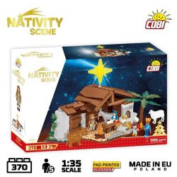 COBI 20006 CHÚA GIÊSU KITÔ ĐƯỢC SINH RA tỷ lệ 1:35 bộ đồ chơi xếp lắp ráp ghép mô hình Creator NATIVITY SCENE Sáng Tạo 370 khối COBI 20006 CHÚA GIÊSU KITÔ ĐƯỢC SINH RA tỷ lệ 1:35 bộ đồ chơi xếp lắp ráp ghép mô hình Creator NATIVITY SCENE Sáng Tạo 370 khối