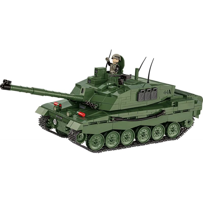 COBI 2627 non Lego XE TĂNG CHIẾN ĐẤU CHỦ LỰC CHALLENGER 2 tỷ lệ 1:35 bộ đồ chơi xếp lắp ráp ghép mô hình Military Army Quân Sự Bộ Đội 954 khối