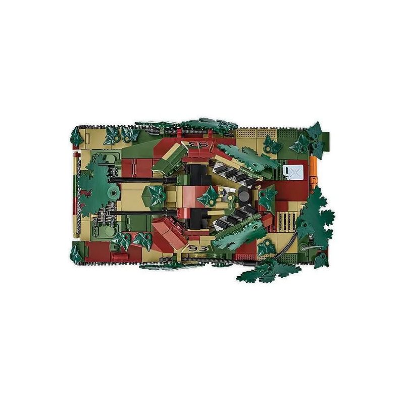 COBI 2593 XE TĂNG PHÒNG KHÔNG CYCLONE IV tỷ lệ 1:28 bộ đồ chơi xếp lắp ráp ghép mô hình Military Army FLAKPANZER IV WIRBELWIND - EXECUTIVE EDITION Quân Sự Bộ Đội 1195 khối