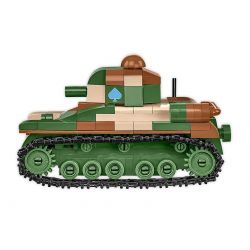 COBI 2719 XE TĂNG HẠNG NHẸ RENAULT R-35 tỷ lệ 1:48 bộ đồ chơi xếp lắp ráp ghép mô hình Military Army Quân Sự Bộ Đội 258 khối