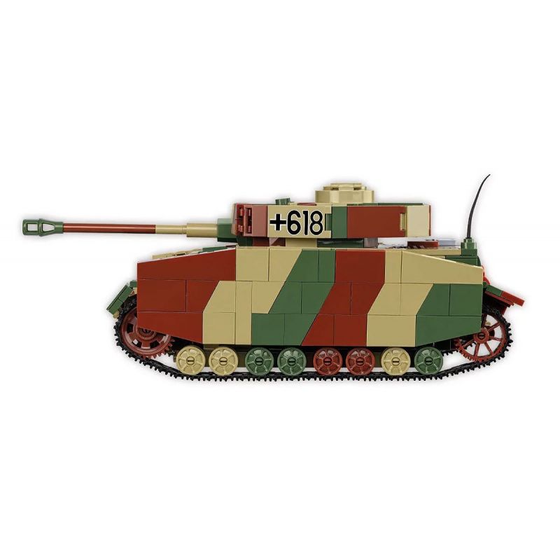 COBI 2591 THIẾT GIÁP IV tỷ lệ 1:28 bộ đồ chơi xếp lắp ráp ghép mô hình Military Army PANZERKAMPFWAGEN IV AUSF. H - LIMITED EDITION Quân Sự Bộ Đội 1310 khối
