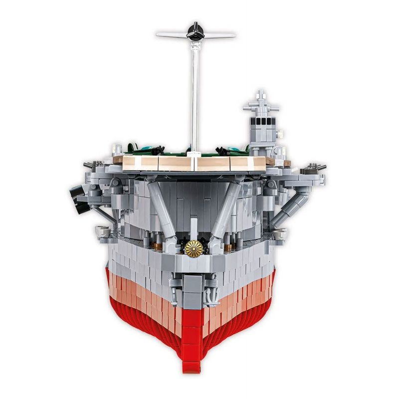 COBI 4851 TÀU SÂN BAY AKAGI CỦA NHẬT BẢN tỷ lệ 1:300 bộ đồ chơi xếp lắp ráp ghép mô hình Military Army IJN AKAGI AIRCRAFT CARRIER Quân Sự Bộ Đội 3573 khối