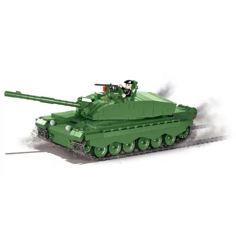 COBI 4851 non Lego XE TĂNG CHIẾN ĐẤU CHỦ LỰC CHALLENGER 2 bộ đồ chơi xếp lắp ráp ghép mô hình Military Army Quân Sự Bộ Đội 625 khối