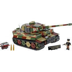 COBI 2587 XE TĂNG TIGER tỷ lệ 1:28 bộ đồ chơi xếp lắp ráp ghép mô hình Military Army PANZERKAMPFWAGEN VI TIGER AUSF. - EXECUTIVE EDITION Quân Sự Bộ Đội 1207 khối