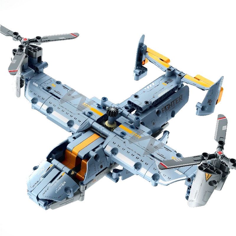 IM.MASTER QIHUI 6830 non  THẠC SĨ MÁY MÓC VẬN TẢI OSPREY bộ đồ chơi xếp lắp ráp ghép mô hình  Kỹ Thuật Công Nghệ Cao Mô Hình Phương Tiện 415 khối
