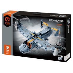 IM.MASTER QIHUI 6830 THẠC SĨ MÁY MÓC VẬN TẢI OSPREY bộ đồ chơi xếp lắp ráp ghép mô hình Technic Kỹ Thuật Công Nghệ Cao Mô Hình Phương Tiện 415 khối