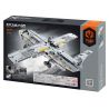 IM.MASTER QIHUI 6832 BẬC THẦY VỀ MÁY MÓC BAY VẬN TẢI QUÂN SỰ bộ đồ chơi xếp lắp ráp ghép mô hình Technic Kỹ Thuật Công Nghệ Cao Mô Hình Phương Tiện 394 khối