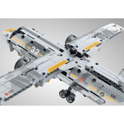 IM.MASTER QIHUI 6832 BẬC THẦY VỀ MÁY MÓC BAY VẬN TẢI QUÂN SỰ bộ đồ chơi xếp lắp ráp ghép mô hình Technic Kỹ Thuật Công Nghệ Cao Mô Hình Phương Tiện 394 khối