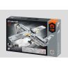 IM.MASTER QIHUI 6832 BẬC THẦY VỀ MÁY MÓC BAY VẬN TẢI QUÂN SỰ bộ đồ chơi xếp lắp ráp ghép mô hình Technic Kỹ Thuật Công Nghệ Cao Mô Hình Phương Tiện 394 khối