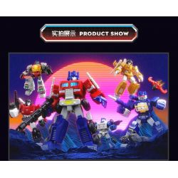 BLOKEES 71122 TRANSFORMERS SHINING EDITION 2 1985 BLIND BOX bộ đồ chơi xếp lắp ráp ghép mô hình Movie & Game Phim Và Trò Chơi
