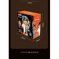 KEEPPLEY 42115 KHỦNG LONG CƠ KHÍ bộ đồ chơi xếp lắp ráp ghép mô hình Creator UNLIMITED IDEAS Sáng Tạo 329 khối