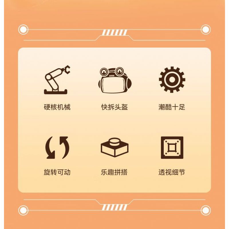 KEEPPLEY 42116 HIỆP SĨ BẦU TRỜI bộ đồ chơi xếp lắp ráp ghép mô hình Creator UNLIMITED IDEAS Sáng Tạo 365 khối