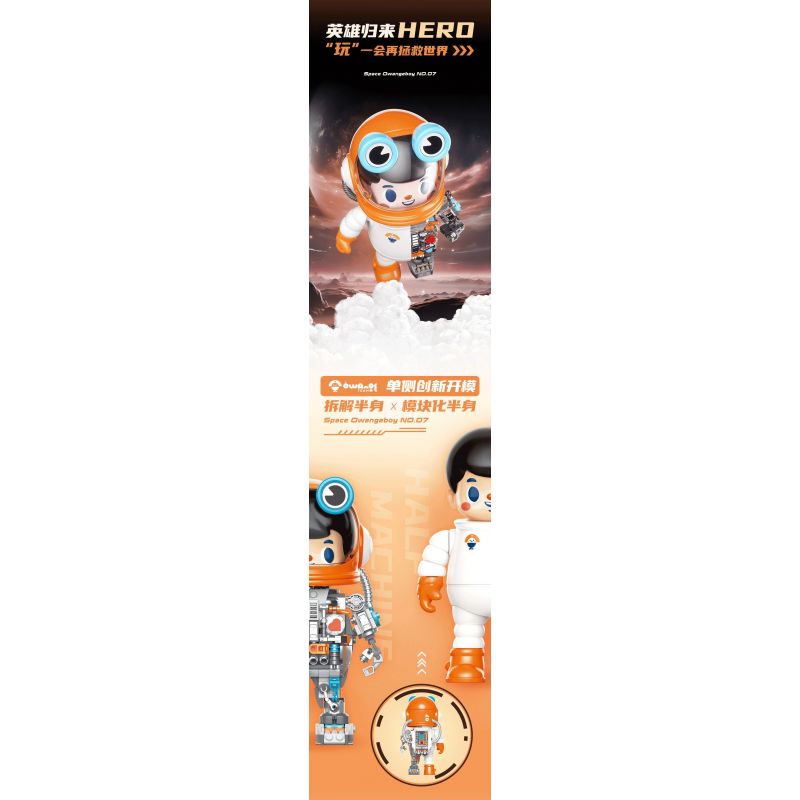 KEEPPLEY 42116 HIỆP SĨ BẦU TRỜI bộ đồ chơi xếp lắp ráp ghép mô hình Creator UNLIMITED IDEAS Sáng Tạo 365 khối