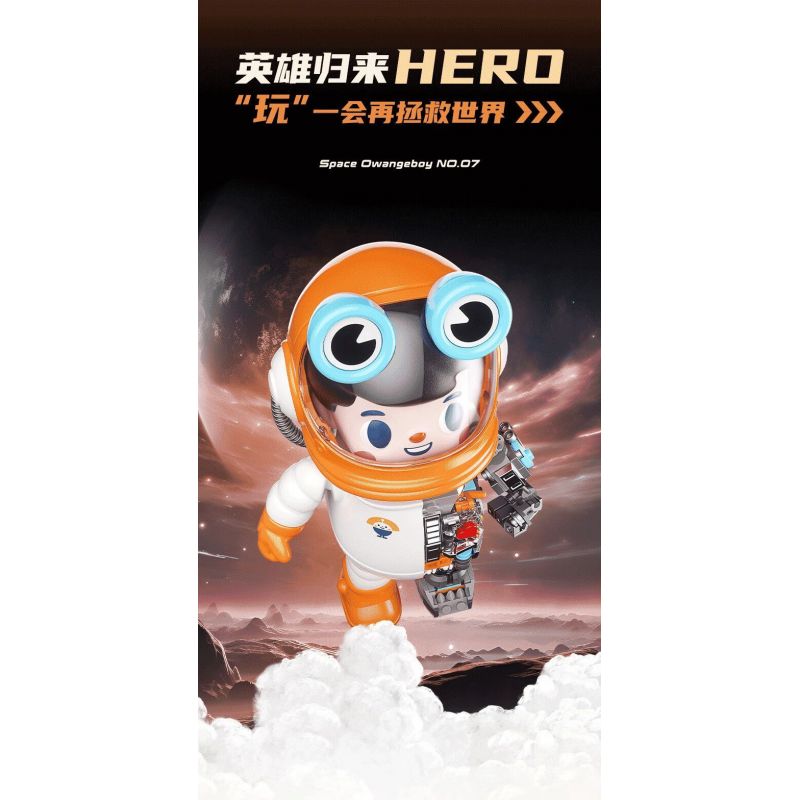 KEEPPLEY 42116 HIỆP SĨ BẦU TRỜI bộ đồ chơi xếp lắp ráp ghép mô hình Creator UNLIMITED IDEAS Sáng Tạo 365 khối