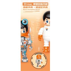 KEEPPLEY 42116 HIỆP SĨ BẦU TRỜI bộ đồ chơi xếp lắp ráp ghép mô hình Creator UNLIMITED IDEAS Sáng Tạo 365 khối