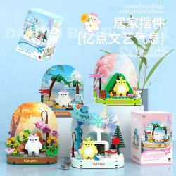 JAKI HK301 CẬU BÉ SPACE ORANGE SỐ 07 PHI HÀNH GIA bộ đồ chơi xếp lắp ráp ghép mô hình SPACE OWANGEBOY NO.07 357 khối