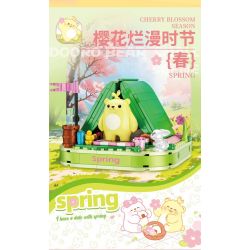 JAKI HK301 CẬU BÉ SPACE ORANGE SỐ 07 PHI HÀNH GIA bộ đồ chơi xếp lắp ráp ghép mô hình SPACE OWANGEBOY NO.07 357 khối