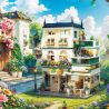 ZHEGAO 663022 CÂY ƯỚC NGUYỆN BỐN MÙA bộ đồ chơi xếp lắp ráp ghép mô hình 526 khối