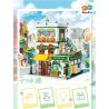 ZHEGAO 663022 CÂY ƯỚC NGUYỆN BỐN MÙA bộ đồ chơi xếp lắp ráp ghép mô hình 526 khối