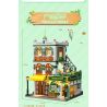 ZHEGAO 663022 CÂY ƯỚC NGUYỆN BỐN MÙA bộ đồ chơi xếp lắp ráp ghép mô hình 526 khối