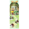 ZHEGAO 663022 CÂY ƯỚC NGUYỆN BỐN MÙA bộ đồ chơi xếp lắp ráp ghép mô hình 526 khối
