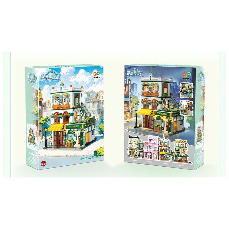 ZHEGAO 663022 CÂY ƯỚC NGUYỆN BỐN MÙA bộ đồ chơi xếp lắp ráp ghép mô hình 526 khối