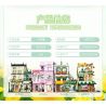 ZHEGAO 663022 CÂY ƯỚC NGUYỆN BỐN MÙA bộ đồ chơi xếp lắp ráp ghép mô hình 526 khối