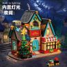 ZHEGAO 663022 CÂY ƯỚC NGUYỆN BỐN MÙA bộ đồ chơi xếp lắp ráp ghép mô hình 526 khối