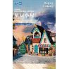 ZHEGAO 663022 CÂY ƯỚC NGUYỆN BỐN MÙA bộ đồ chơi xếp lắp ráp ghép mô hình 526 khối