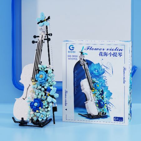 ZHEGAO 673000 CẢNH GIỚI HẠN CỦA GẤU BỐN MÙA VỪA CHỚM NỞ bộ đồ chơi xếp lắp ráp ghép mô hình THE FOUR SEASONS SCENE