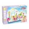ZHEGAO 613032 CỬA HÀNG VÁY CƯỚI YIBAN bộ đồ chơi xếp lắp ráp ghép mô hình Creator Sáng Tạo 1004 khối