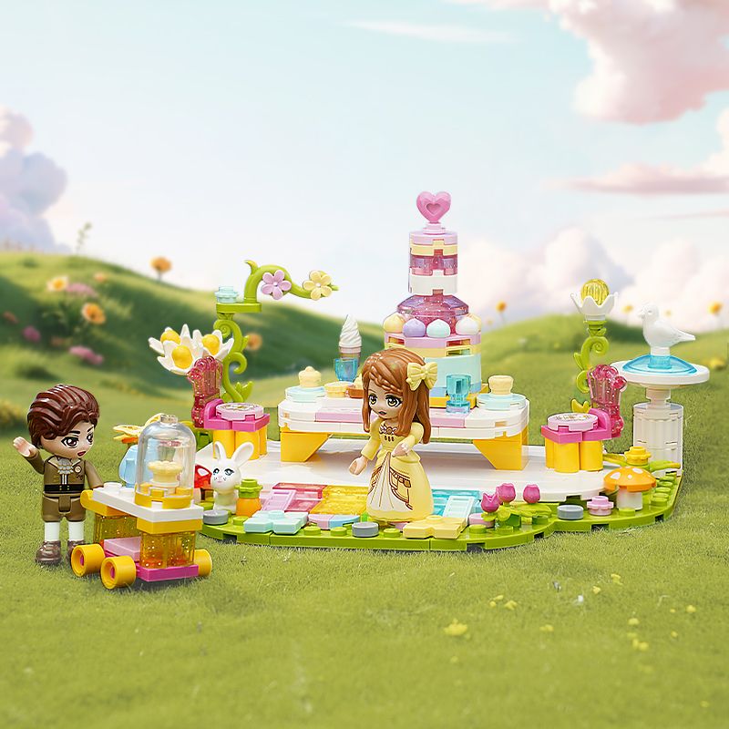 ZHEGAO 613005 NHÀ NGÔI SAO bộ đồ chơi xếp lắp ráp ghép mô hình Creator STARRY COTTAGE Sáng Tạo 1348 khối